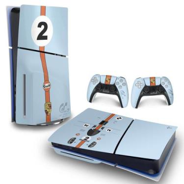 Imagem de Skin PS5 Slim Adesivo Horizontal - Gran Turismo 7 - Pop Arte Skins