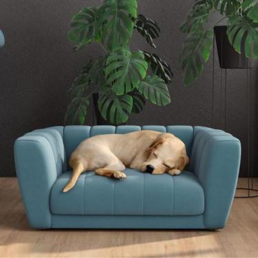 Imagem de Caminha Pet Casinha, Mini Poltrona, Azul Georgia - Larbelle - Larbelle