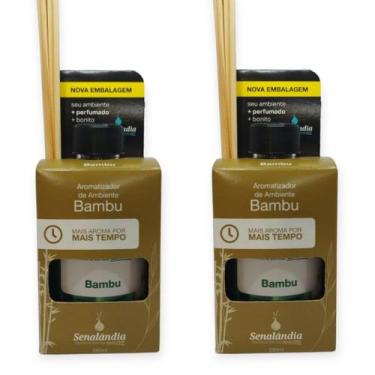 Imagem de 2 Aromatizador Ambiente Difusor Vareta Aromas Aromatizante Perfume Cas