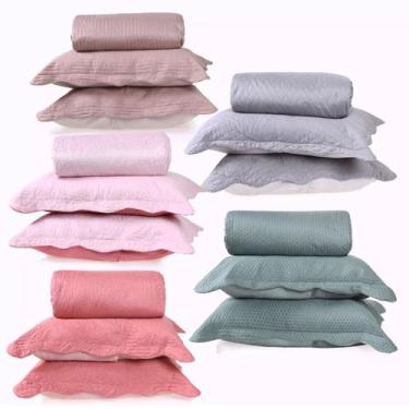 Imagem de Kit 5 Cobre Leito Solteiro Com Porta Travesseiro Para Revenda Sortimen