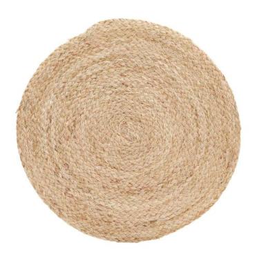 Imagem de Sousplat Lugar Americano 1 Un em Fibra Natural Trançada Bege médio 33 