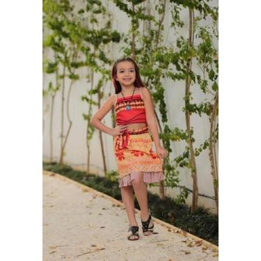Imagem de Fantasia infantil Moana - Envio Rápido - Roupa Moana, 8