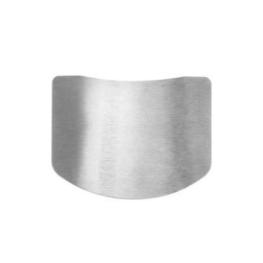 Imagem de Protetor de Dedos Cortar Legumes Frutas Carne Inox 6,5cm - LYOR