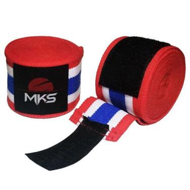 Imagem de Bandagem Fita Protetora MKS Thai 4,50m (Par), Único