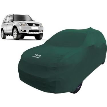 Imagem de Capa Automotiva Para Pajero Tr4 Tecido Helanca Lycra - Mz, Verde