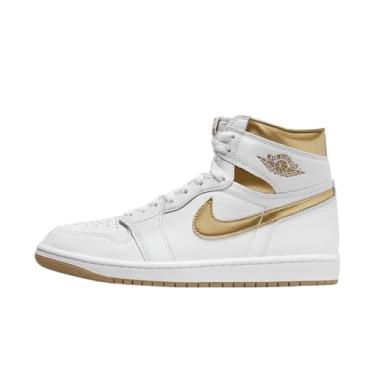 Imagem de Nike Tênis feminino Air Jordan 1 Retro High OG, Ouro metálico, 41