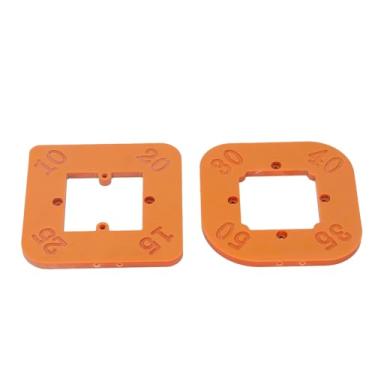 Imagem de Modelo de Raio do Canto Redondo, 4 Em 1 Em 1 Ferramenta Auxiliar de Madeira Robusta de Resina Robusta para R10, R15, R20, R25, R30, R35, R40, R50, Gabarito Rápido para Madeira