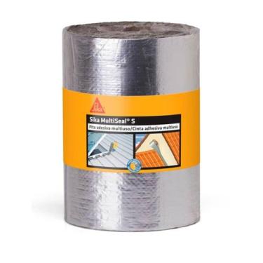 Imagem de Fita Manta Autoadesiva Asfáltica 20cm x 10m Multiseal - Sika