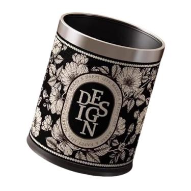 Imagem de WeiLaiKeQi Lixo redondo pode desperdiçar lixo lixo lixo lixo para lavanderia banheiro banheiro banheiro banheiro, Style C