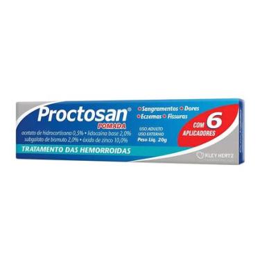 Imagem de Proctosan Pomada 20G + 6 aplicadores HERTZ