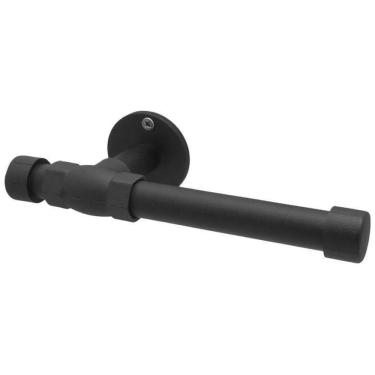 Imagem de Acessório Banheiro Industrial Rustico Papeleira Preto Fosco