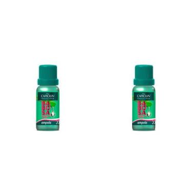 Imagem de Kit 2 Und Ampola Capicilin Babosa Tratamento Natural Cabelos 20ml