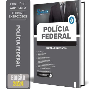 Imagem de Apostila Polícia Federal (Pf) 2024 - Agente Administrativo