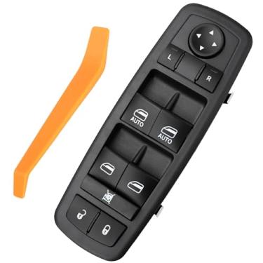 Imagem de Sianxaido 56046823AC Interruptor de janela elétrica mestre lado do motorista compatível com carregador Nitro 200 300 1500 2500 3500 Journey Cherokee