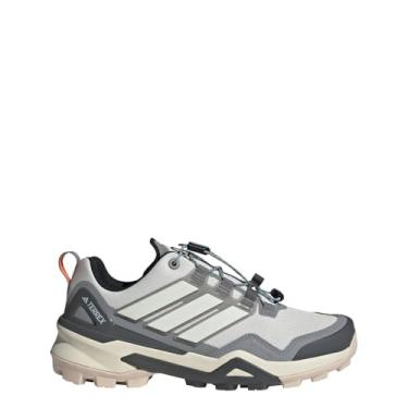 Imagem de adidas Tênis feminino Terrex Skychaser Gore-tex para caminhada, Cinza/branco/cinza, 40