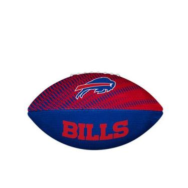 Imagem de Bola De Futebol Americano NFL Tailgate Jr Bufallo Bills - Wilson, Azul
