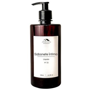 Imagem de Frasco Âmbar Organizador Minimalista Sabonete Íntimo Prime - JRDECORA