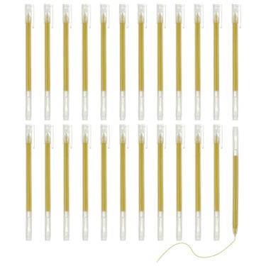 Imagem de PATIKIL 24 canetas de gel coloridas, canetas de gel pastel de ponta fina de 0,5 mm, tinta de alta luz para projetos faça você mesmo, pintura, diário, caderno, desenho de papel preto, tinta dourada de