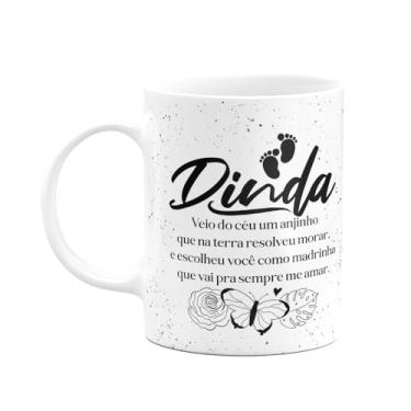 Imagem de JPS INFO, Caneca de Dindos - Dinda - Veio um anjinho do c?u - M3