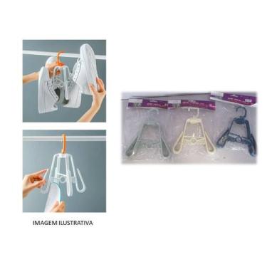 Imagem de Varal De Sapato Tênis Sandália Calçados 2 Pares - Cascavel