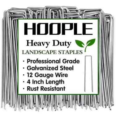 Imagem de Pacote Landscape Staples HOOPLE 200, 10 cm, calibre 12, galvanizado