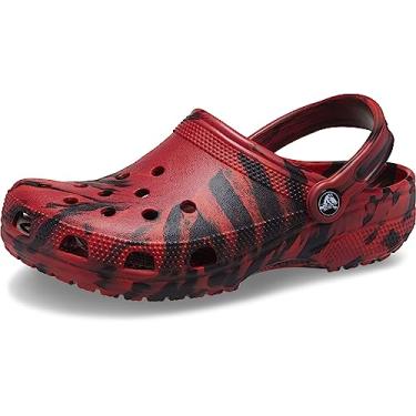 Imagem de Sandália crocs classic marbled clog pepper/black - 38