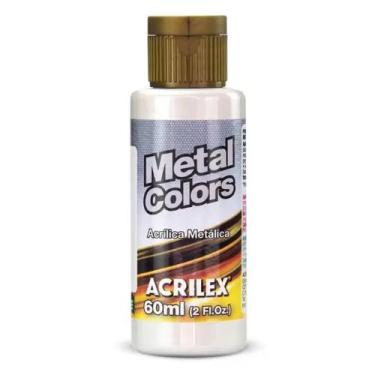 Imagem de 60ml Tinta Metal Colors Acrilex Acírilica Metalica - Escolha A Cor + N