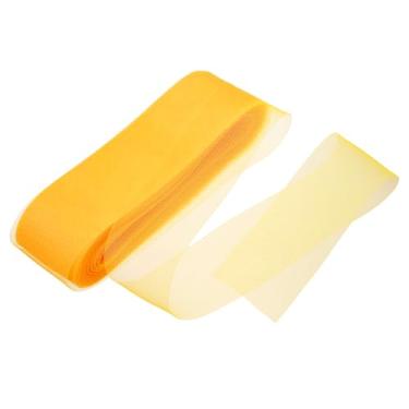 Imagem de HARFINGTON Trança de crina de cavalo rígida, 50 metros, 7,6 cm, acabamento macio de crina de cavalo para costura de desossada de poliéster, vestido de casamento, vestido de dança, corte modelador