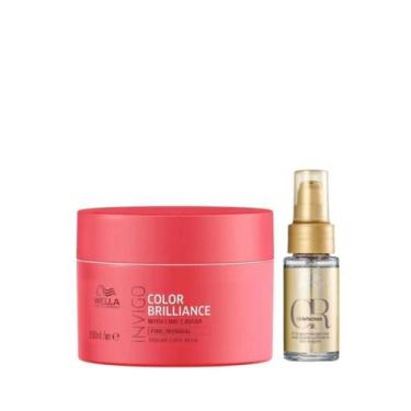 Imagem de Wella Brilliance Masc 150ml + Oleo 30ml - Wella profissional