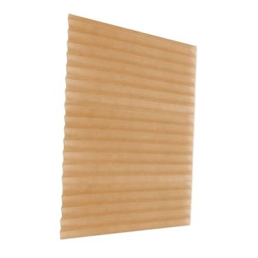 Imagem de Fxzqgnh Persianas Blackout Plissadas para Janelas, Removíveis E Autoadesivas, Sem Fio E com Mecanismo de Elevação para Cozinha, Brown L, Tamanho real