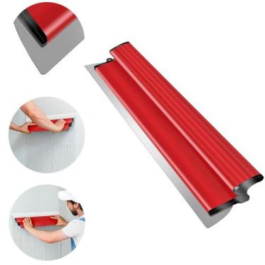 Imagem de Desempenadeira Espátula Rolken 60cm Inox Aço Flexível Massa Corrida Ge