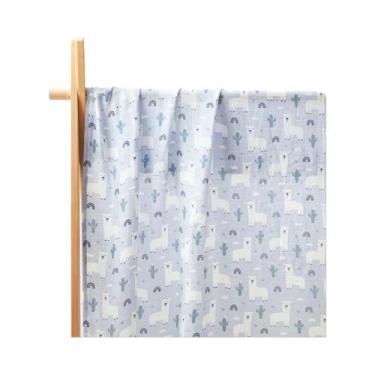 Imagem de Cobertor De Musselina De Algodão E Bambu Para Bebês, Capa De Amamentaç