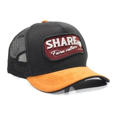 Imagem de Boné Trucker Telinha Linha Country Sharecropper Lançamento, Preto