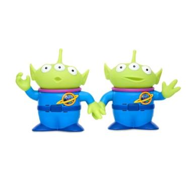 Imagem de Disney Store Figuras de ação falantes de alienígenas oficiais da Toy Story, apresenta sons e frases do filme, interage com outras figuras e brinquedos