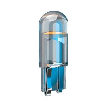 Imagem de Lâmpada LED Branca Dome 6000K 12V DC 2/4 W5W 194 T10 Com Carcaça De Vi