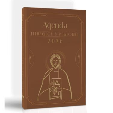 Imagem de Agenda Liturgica E Pastoral 2026 - Capa Cristal