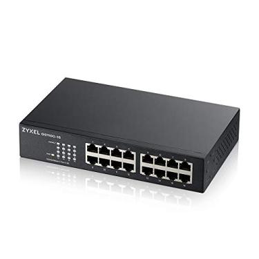 Imagem de ZYXEL Switch Ethernet Gigabit De 16 Portas Não Gerenciável - Design Sem Ventoinha [Gs1100-16]