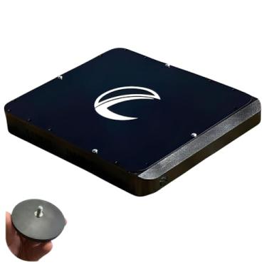 Imagem de Suporte Starlink Mini Para Carro Antena 4 Gen Geração Veicular Magnético Móvel Externo Teto Montagem Plana Com Ímãs Neodímio Emborrachado Case Base Caminhão Trailer Internet (Preta)