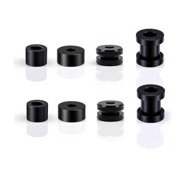 Imagem de Suporte de bagagens de liberação rápida Sissy Bar Docking Kit serve para Harley Davidson Touring Electra Road Street Glide Road King Preto