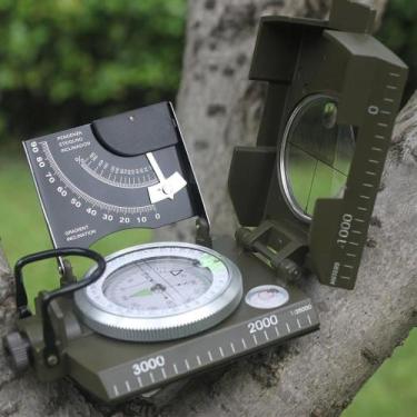 Imagem de Bússola militar de sobrevivência ao ar livre Camping Bússola de Água B
