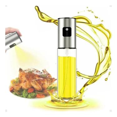 Imagem de 2X Spray Borrifador De Azeite Porta Vinagre Oleo 100Ml Vidro