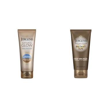 Imagem de Hidratante Jergens Natural Glow + Firming 220mL e autobronzeador