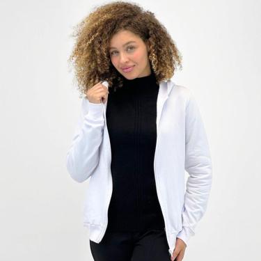 Imagem de Jaqueta Malwee Moletom Básica com Capuz Feminina-Feminino