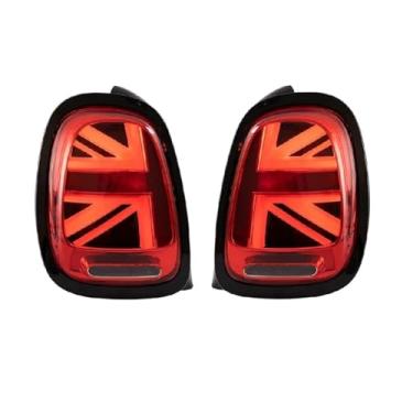 Imagem de Conjunto de luzes traseiras LED compatível com MINI Cooper F56 R56 R50 R60 Lâmpada traseira LED, seta, luz de freio, lâmpada traseira(DEEP BLUE)