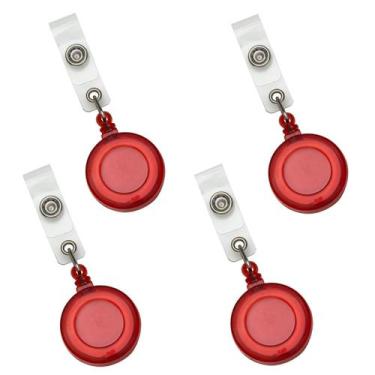 Imagem de Roller Clip Retrátil Ioiô Para Crachá e Documentos de Identificação (4