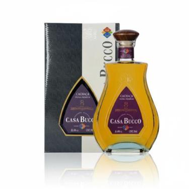 Imagem de Cachaça Casa Bucco 8 Anos  Carvalho E Cabreúva 750ml