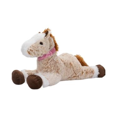Imagem de Boneca de pelúcia Brown Horse Soft Stuffed Cartoon Animal 56cm