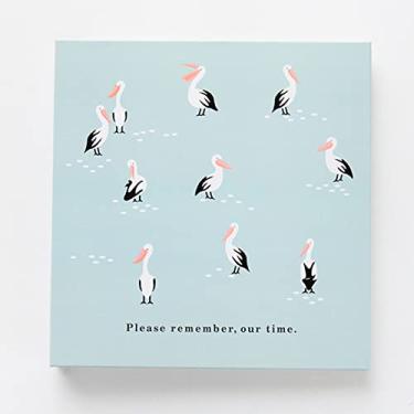 Imagem de Yunir Álbum de Fotos Autoadesivo Inserir Flexívelmente Livro de Imagens Álbuns de Scrapbook DIY para Casamento ou Aniversário Livro de Página Interna Gravável para Mulheres e Amigos Material PU