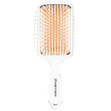 Imagem de Escova de Cabelo Raquete Média Diamond Cerdas de Nylon Marco Boni Prof