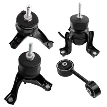 Imagem de LOONGRIE Kit de montagem de motor e montagem de transmissão compatível com motor Highlander 3.0L V6 AWD 2001-2003, substitui OE A42076 A4287 A4206 A4207 4PCS